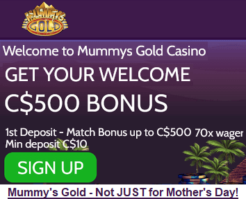 Mummys Gold online casino
