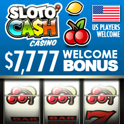 Sloto'Cash online casino welcome bonus
